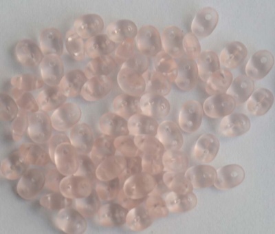 Superduo Pink Rosaline Matt 70120-84110 Czech Beads x 10g